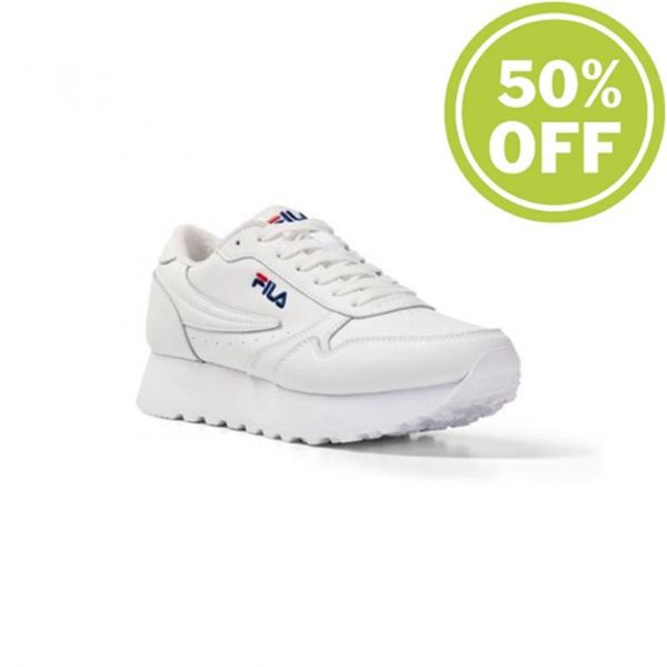 Fila Orbit Zeppa Low Wmn Women's Sneakers - White,NZ 745-46125